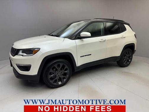 Pearl White Tri-Coat 2019 Jeep Compass High Altitude