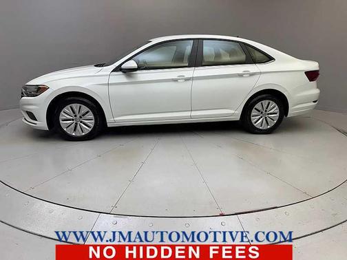 White Silver Metallic 2019 Volkswagen Jetta 1.4T S