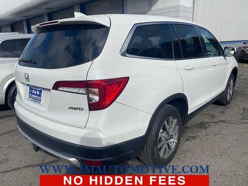 Platinum White Pearl 2020 Honda Pilot AWD EX-L