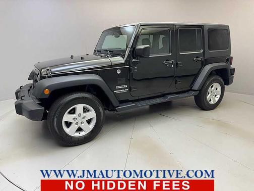 Black Clearcoat 2017 Jeep Wrangler Unlimited Sport