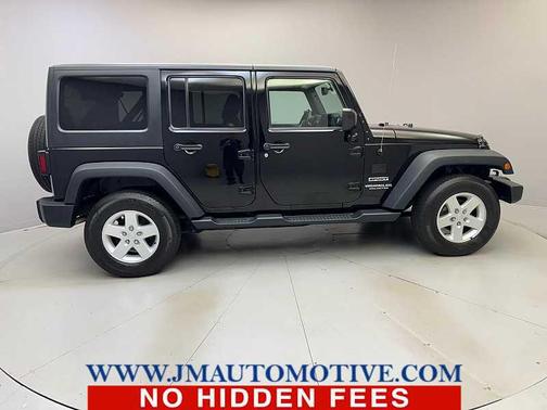Black Clearcoat 2017 Jeep Wrangler Unlimited Sport