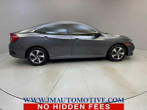Modern Steel Metallic 2019 Honda Civic LX