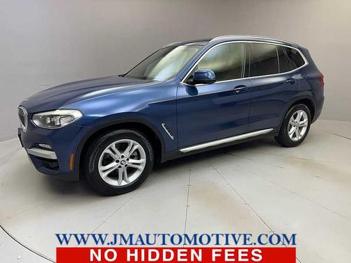 Phytonic Blue Metallic 2019 BMW X3 xDrive30i