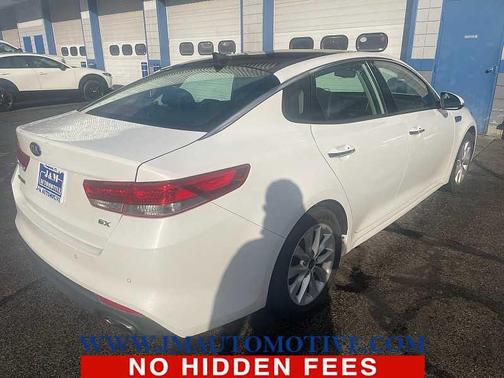 Snow White Pearl 2018 Kia Optima EX