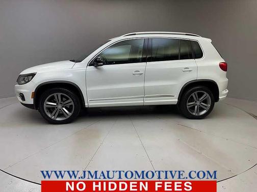 Pure White 2017 Volkswagen Tiguan 2.0T S 4MOTION