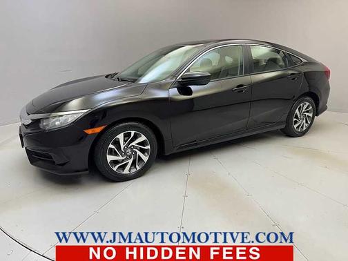 Crystal Black Pearl 2017 Honda Civic EX
