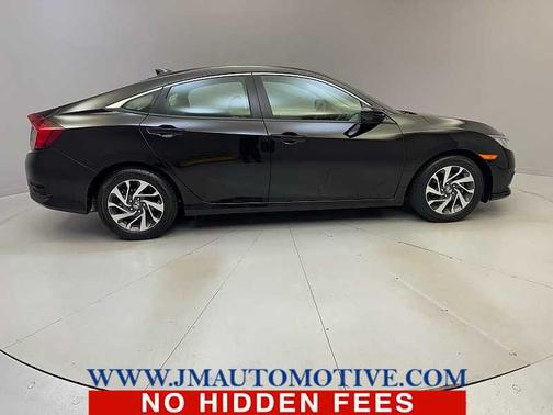 Crystal Black Pearl 2017 Honda Civic EX