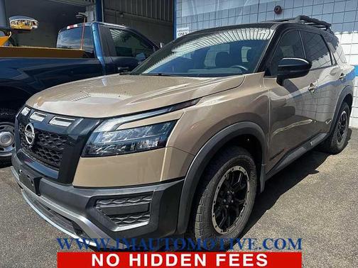 Baja Storm/Super Black Roof 2023 Nissan Pathfinder Rock Creek 4WD