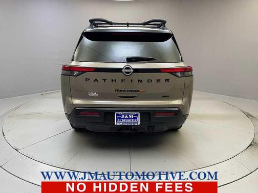 Baja Storm/Super Black Roof 2023 Nissan Pathfinder Rock Creek 4WD