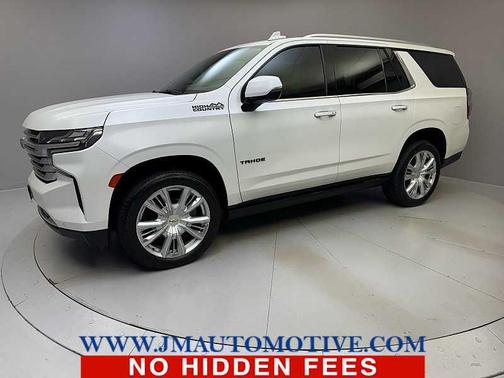 Summit White 2021 Chevrolet Tahoe High Country