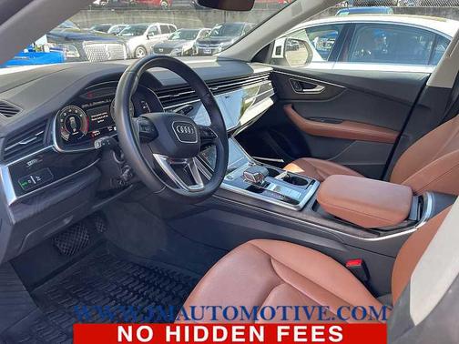 Carrara White 2022 Audi Q8 55 Prestige