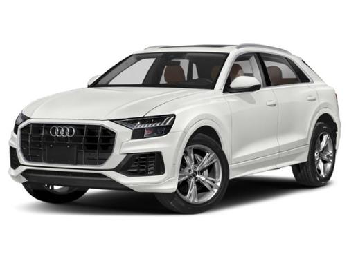 Carrara White 2022 Audi Q8 55 Prestige