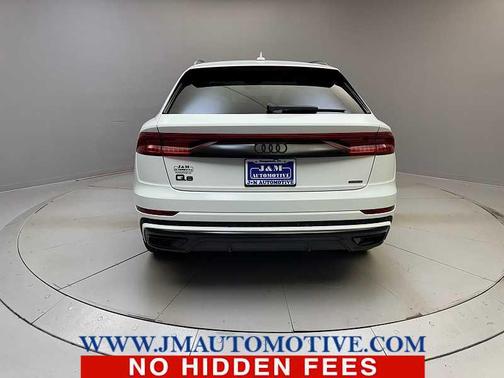 Carrara White 2022 Audi Q8 55 Prestige
