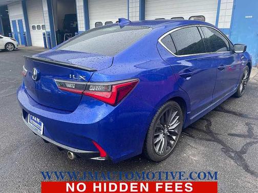 Apex Blue Pearl 2022 Acura ILX Premium & A-SPEC Packages