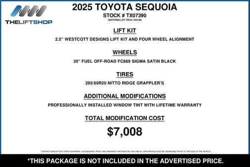 2025 Toyota Sequoia SR5