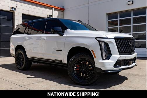Crystal White Tricoat 2025 Cadillac Escalade V-Series