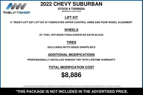 2022 Chevrolet Suburban 4WD Z71