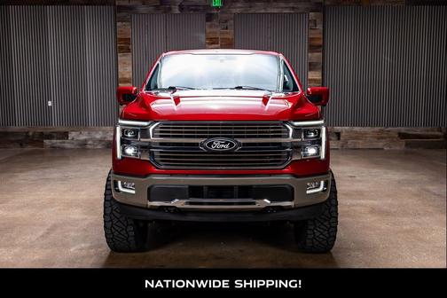 Rapid Red Metallic Tinted Clearcoat 2025 Ford F-150 King Ranch