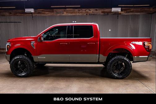 Rapid Red Metallic Tinted Clearcoat 2025 Ford F-150 King Ranch