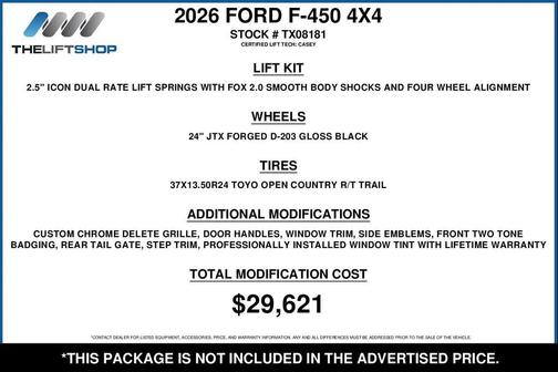 2026 Ford F-450 King Ranch