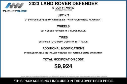 2023 Land Rover Defender 110 V8