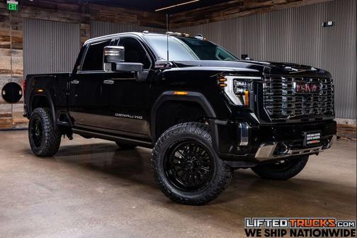 Onyx Black 2025 GMC Sierra 2500 Denali
