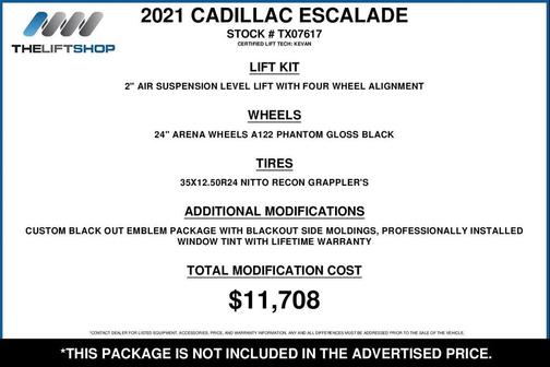 2021 Cadillac Escalade ESV Sport
