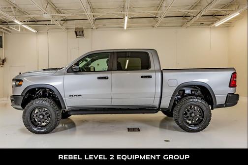Billet Silver Metallic Clearcoat 2025 RAM 1500 Rebel