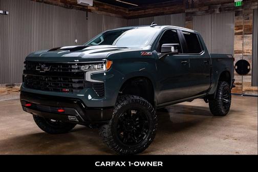 Cypress Gray 2025 Chevrolet Silverado 1500 LT Trail Boss