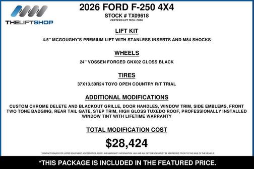 Marsh Gray 2026 Ford F-250 Platinum