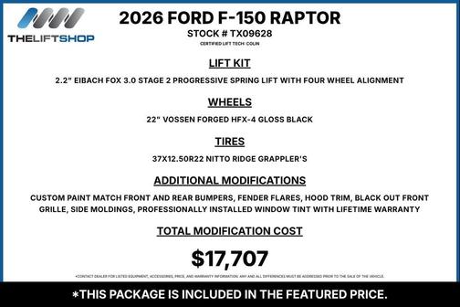 Shelter Green 2026 Ford F-150 Raptor