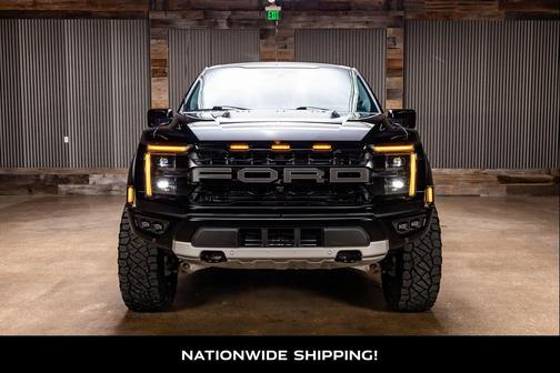 Agate Black Metallic 2025 Ford F-150 Raptor