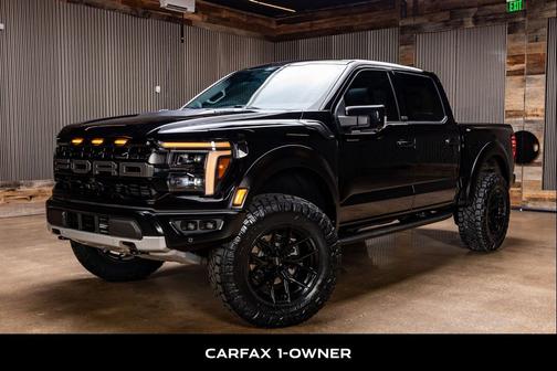 Agate Black Metallic 2025 Ford F-150 Raptor
