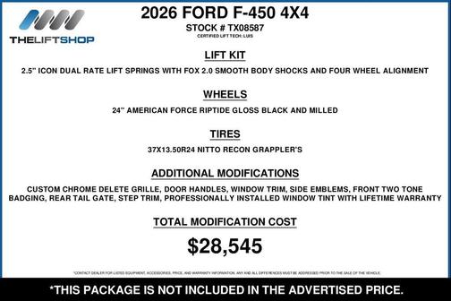 Marsh Gray 2026 Ford F-450 King Ranch