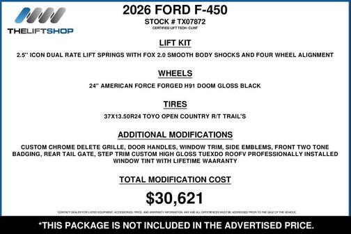 2026 Ford F-450 Platinum