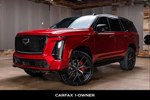 Radiant Red Tintcoat 2026 Cadillac Escalade V-Series