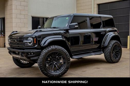Shadow Black 2025 Ford Bronco Raptor