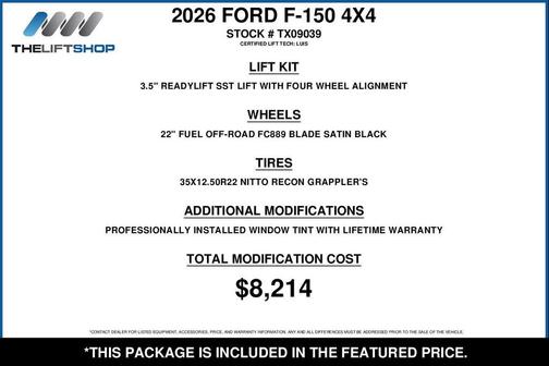 Marsh Gray 2026 Ford F-150 Lariat