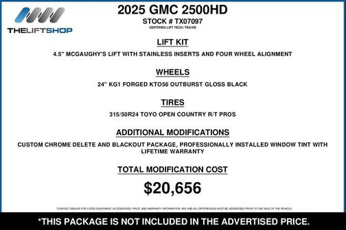 2025 GMC Sierra 2500 Denali Ultimate