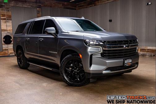 Satin Steel Metallic 2021 Chevrolet Suburban LT