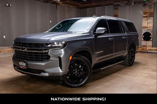 Satin Steel Metallic 2021 Chevrolet Suburban LT