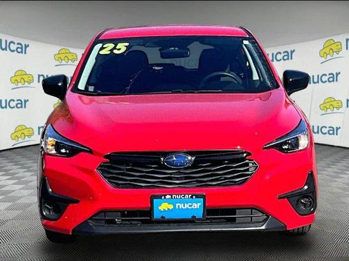 Pure Red 2025 Subaru Impreza Base