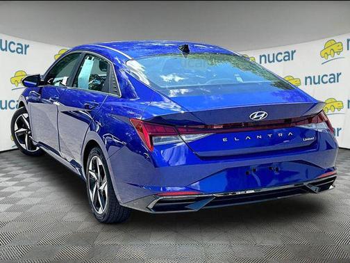 Intense Blue 2021 Hyundai ELANTRA Limited