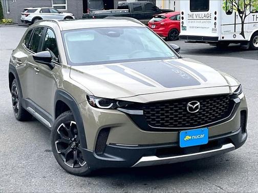 Beige/tan 2025 Mazda CX-50 2.5 Turbo Meridian Edition