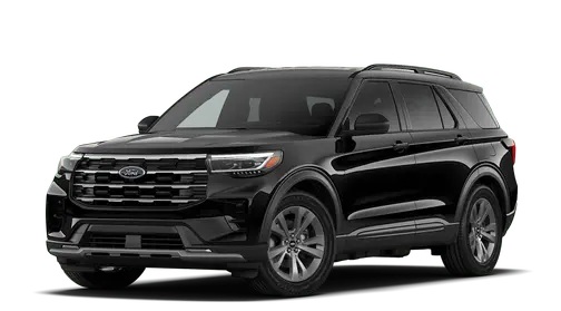 Agate Black Metallic 2026 Ford Explorer Active