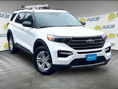 Oxford White 2021 Ford Explorer XLT