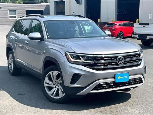 Pyrite Silver Metallic 2021 Volkswagen Atlas 3.6L V6 SE w/Technology