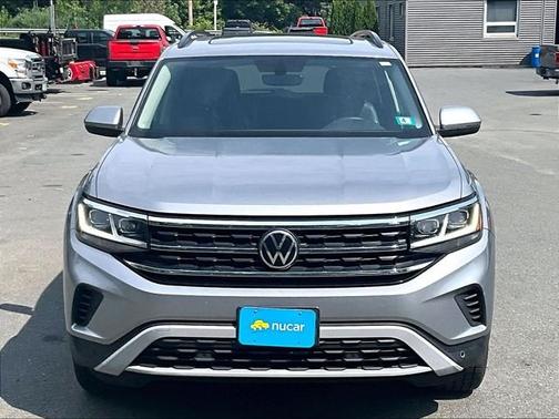 Pyrite Silver Metallic 2021 Volkswagen Atlas 3.6L V6 SE w/Technology