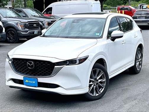 Rhodium White Metallic 2024 Mazda CX-5 2.5 S Premium Plus Package