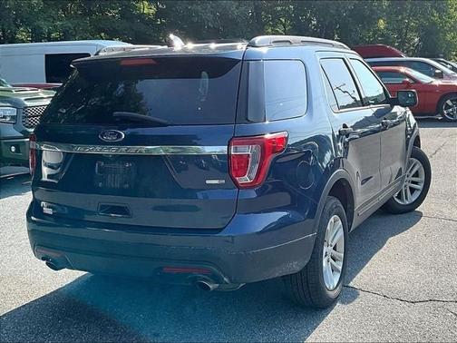 Blue 2017 Ford Explorer Base